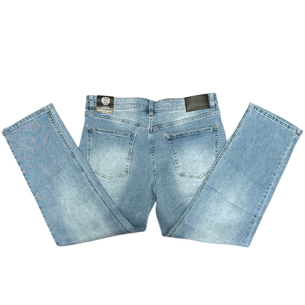 Vince Camuto Light Blue Straight Fit Men’s Jeans Size: 34X30 NWT